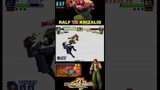 RALF VS KRIZALID KOF99 #kof99 #arcade #retrogames #neogeo