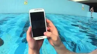 Moto G 3rd Generation Waterproof Test