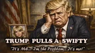 TRUMP PULLS A SWIFTY | Donny & Taylor Swift Parody | It's Me, I'm the Problem (Widescreen/Subtitled)