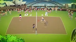 Super Volley Blast - Multiplayer Gameplay.