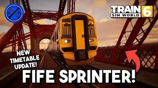 ПЕРВЫЙ ВЗГЛЯД! | Расписание спринтеров Fife Circle! | Train Sim World 6