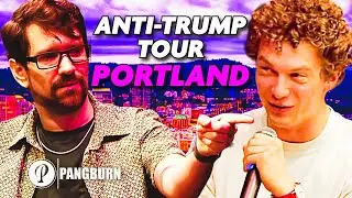 The Anti-Trump Tour #7 Portland | Destiny vs MAGA Trump Supporters - Education, Veganism, Religion
