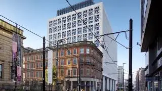 2 St  Peters Square Manchester, Techrete Architectural Precast Concrete Cladding