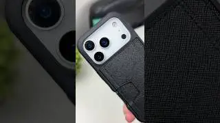 Smartish Wallet Slayer Vol 2 Case for iPhone 17 Pro (Black Tie Affair)