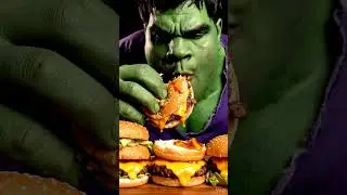 Hulku eating Burger in Parallel Universe ASMR