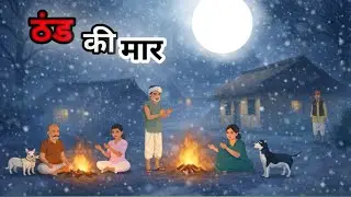 मूसलाधार बारिश और ठंड में उजड़ा घर | Emotional Hindi Story | Thand Ka Kahar | Hindi Kahani