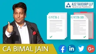 Upper Limit of Late Fees reduced for small Taxpayers- Late filing of GSTR-3B/GSTR 1|| CA Bimal Jain