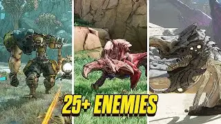 25 Enemies Showcase - Borderlands 4 Gameplay