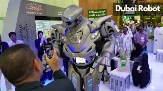 THE FREAKING ROBOT IN DUBAI | The Real Life Robot in Dubai | Titan | HyperX Studio