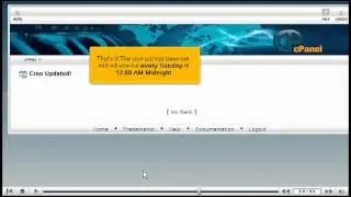 How to setup cron job in cpanel
