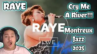 RAYE - Cry Me A River (Montreux Jazz Festival 2025) REACTION!!!