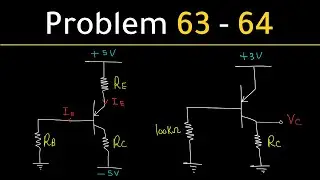 BJT Problems | Problem 6.63 - 6.64