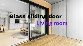 Glass sliding door 🚪 #glassdoors #interior #viralvideo #slidingdoor #trending 