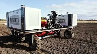ROBOTTI 150D - Seeding FABA Beans 2021