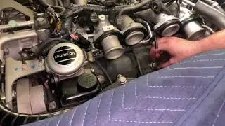 Andy's 1997 Bentley Brooklands -  Plenum Removal, loose valve covers,