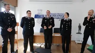 Quattro nuovi dirigenti per una squadra dei carabinieri 