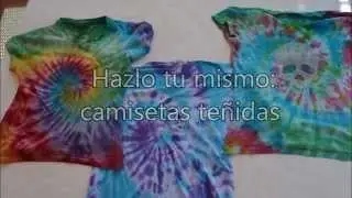 HTM/DIY camisetas teñidas
