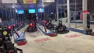 Fun Spot Kissimmee Go Kart Tracks Off-Ride Footage (No Copyright)