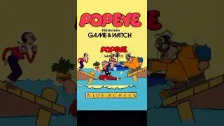 Game&Watch Popeye 1981s Vintage LCD Game #Shorts #popeye  #game #games