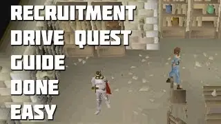 Runescape 2007 - Recruitment Drive Quest Guide - Quest Guides Done Easy - Framed