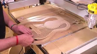 Double-top template and core insert