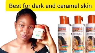 Best Body Cream For Dark and Caramel skin :Cocoderm Body Cream Review