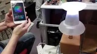 VisualGram.com.HK Push-Pin Lamp Remote Control Demo 20160615