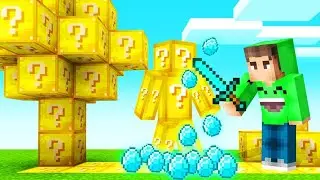 ماين كرافت بلوكة الحظ #minecraft 