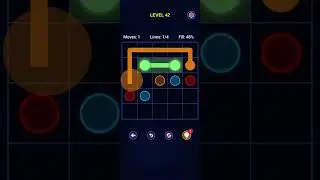 Max Level Pro Light Connect Puzzle Gameplay  (iOS - Android) Shorts # 42