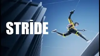 STRIDE VR (2020). Экшен с элементами паркура. Наиграл полчаса (Oculus Pro).