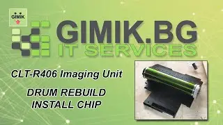 Samsung CLT-R406 Drum Unit Rebuild & Reset Chip Install (C480W, C430W, C460)