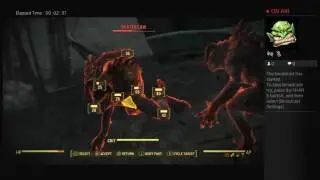 Oger30345, Fallout 4, slowmo deathclaw fight