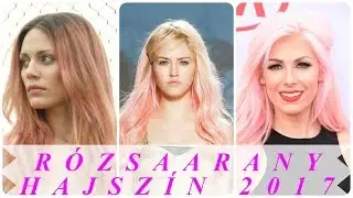 R&oacute;zsaarany hajsz&iacute;n 2017