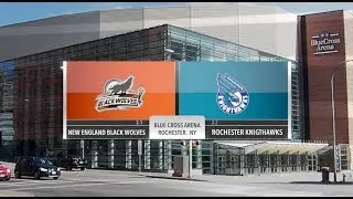 GAME HIGHLIGHTS: New England Black Wolves @ Rochester Knighthawks Week 6
