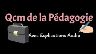  Qcm de Master Pédagogique ISPITS 