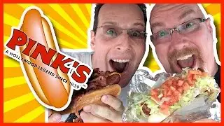 Pink's Hot Dogs with Ian Keiner from Peep This Out in Hollywood