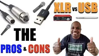 The Pros and Cons of Using an XLR and USB Microphone.