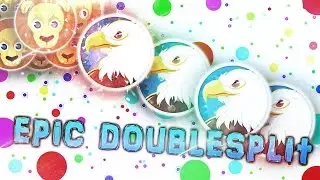 The Most Insane Doublesplit // Agario Best Moments