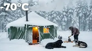 DEADLY SILENCE: Trapped In a -70&deg;C Blizzard With My Dogs