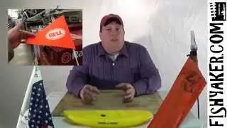 Kayak Fishing Flags for Safety and Identification on the Water: Episode 137