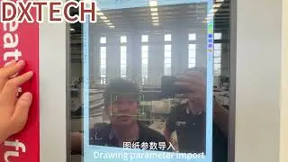 1530Q-3KW laser cutting machine inspection video for Germany customer!
