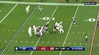 Drake Maye Rushing Touchdown | Patriots vs Cardinals