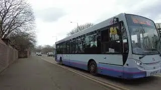 First Bus ADL Alexander Dennis Enviro200 YX63LHM 44593 Tybridge Street, Worcester England #buses