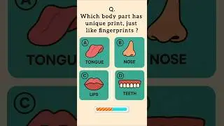 Know Your Body #shorts #body #viral #healthy #quiz #facts