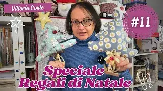 12 Progetti Natalizi FACILI e VELOCI da Cucire | Idee Regalo Fai Da Te | Video Diario Dicembre