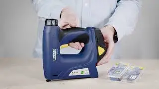 Grapadora/clavadora sin cable Rapid BTX140 con bater&iacute;a de Ion de Litio