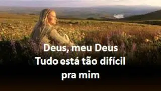 Quando eu Chorar - Bruna Karla - Playback Legendado 1º Mezzo