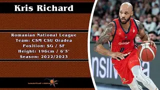 Kris Richard 2022/2023 Romanian League Highlights