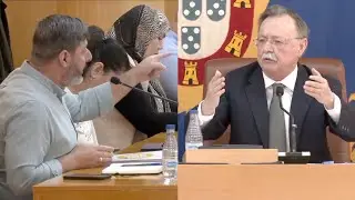 Vivas acusa a Mustafa de “querer reventar Ceuta”: enfrentamiento en el Pleno