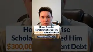 How a Surprise Scholarship Saved Him $300,000 in Student Debt #whitecoatinvestor